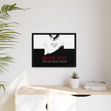Load image into Gallery viewer, Death Note Canvas Framed Art Print