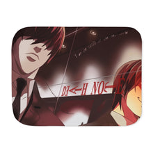 Load image into Gallery viewer, Anime Death Note Sherpa Blanket