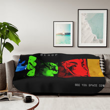 Load image into Gallery viewer, Anime Cowboy Bebop Sherpa Blanket