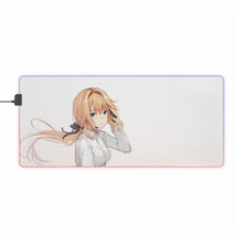 Load image into Gallery viewer, Violet Evergarden RGB LED Mouse Pad (Desk Mat)