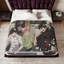 Load image into Gallery viewer, Ao No Exorcist Sherpa Blanket