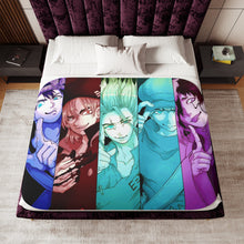 Load image into Gallery viewer, Anime Dr. Stone Sherpa Blanket