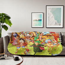 Load image into Gallery viewer, Anime One Piece Sherpa Blanket