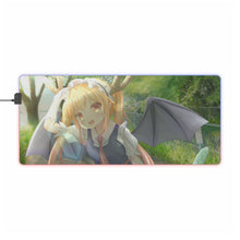 Load image into Gallery viewer, Miss Kobayashi's Dragon Maid Kobayashi San Chi No Maid Dragon, Tohru RGB LED Mouse Pad (Desk Mat)