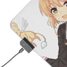 Load image into Gallery viewer, Cardcaptor Sakura Sakura Kinomoto RGB LED Mouse Pad (Desk Mat)