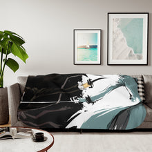 Load image into Gallery viewer, Yin and Yang Sherpa Blanket