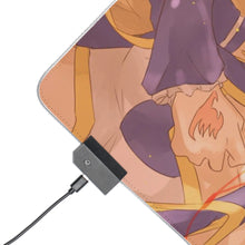 Load image into Gallery viewer, Fairy Tail Natsu Dragneel, Lucy Heartfilia RGB LED Mouse Pad (Desk Mat)