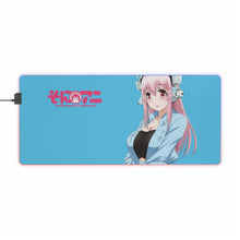 Load image into Gallery viewer, Super Sonico RGB LED Mouse Pad (Desk Mat)