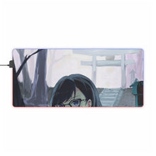 Load image into Gallery viewer, Summer Time Rendering Hizuru Minakata RGB LED Mouse Pad (Desk Mat)