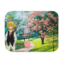 Load image into Gallery viewer, The Seven Deadly Sins - Meliodas & Hawk Sherpa Blanket