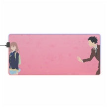 Load image into Gallery viewer, Koe No Katachi RGB LED Mouse Pad (Desk Mat)