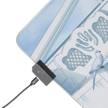 Load image into Gallery viewer, D.Gray-man Allen Walker RGB LED Mouse Pad (Desk Mat)