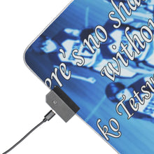 Load image into Gallery viewer, Kuroko No Basuke - Full - Kuroko Tetsuya Quote RGB LED Mouse Pad (Desk Mat)