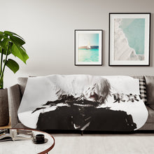 Load image into Gallery viewer, kaneki ken Sherpa Blanket