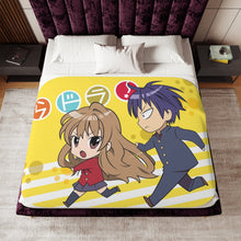 Load image into Gallery viewer, Toradora! Sherpa Blanket