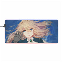 Load image into Gallery viewer, Violet Evergarden RGB LED Mouse Pad (Desk Mat)