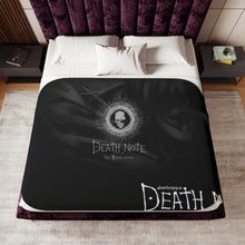 Load image into Gallery viewer, Anime Death Note Sherpa Blanket