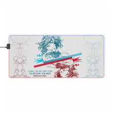 Load image into Gallery viewer, Anime Mobile Suit Gundam 00 RGB LED Mouse Pad (Desk Mat)