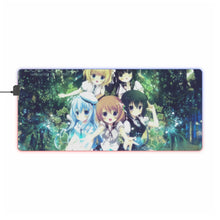 Load image into Gallery viewer, Is The Order A Rabbit? RGB LED Mouse Pad (Desk Mat)