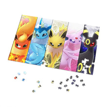 Load image into Gallery viewer, Eeveelution Jigsaw Puzzle