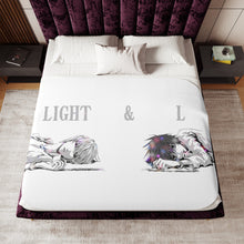 Load image into Gallery viewer, Anime Death Note Sherpa Blanket