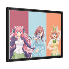 Load image into Gallery viewer, 5Toubun no Hanayome 21:9 Ultrawide Canvas Framed Art Print