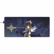 Load image into Gallery viewer, Magical Girl Lyrical Nanoha RGB LED Mouse Pad (Desk Mat)