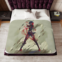 Load image into Gallery viewer, Anime Kill La Kill Sherpa Blanket
