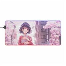 Load image into Gallery viewer, Saekano: How To Raise A Boring Girlfriend RGB LED Mouse Pad (Desk Mat)