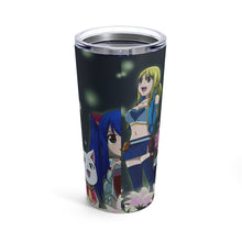 Load image into Gallery viewer, Fairy Tail Natsu Dragneel, Erza Scarlet, Gray Fullbuster, Lucy Heartfilia, Happy Tumbler 20oz