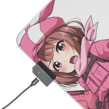 Load image into Gallery viewer, Sword Art Online Alternative: Gun Gale Online RGB LED Mouse Pad (Desk Mat)