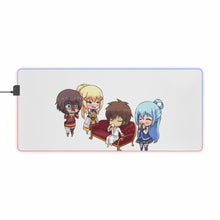 Load image into Gallery viewer, KonoSuba - God’s blessing on this wonderful world!! RGB LED Mouse Pad (Desk Mat)