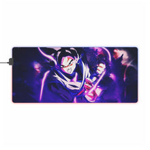 Load image into Gallery viewer, Black Goku RGB LED Mouse Pad (Desk Mat)