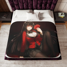 Load image into Gallery viewer, Yumeko Jabami Sherpa Blanket