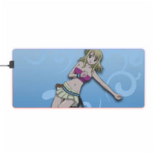 Load image into Gallery viewer, Anime Fairy Tail RGB LED Mouse Pad (Desk Mat)
