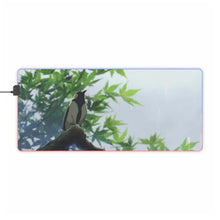 Load image into Gallery viewer, The Garden Of Words RGB LED Mouse Pad (Desk Mat)