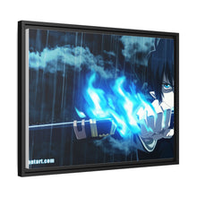 Load image into Gallery viewer, Blue Exorcist Rin Okumura Canvas Framed Art Print