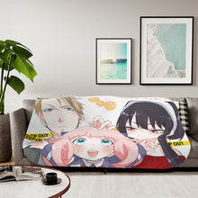 Load image into Gallery viewer, Anime Spy x Family Sherpa Blanket