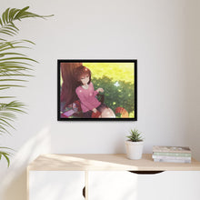 Load image into Gallery viewer, Anime ERASED Canvas Framed Art Print