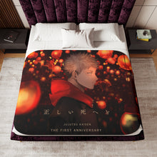 Load image into Gallery viewer, Anime Jujutsu Kaisen Sherpa Blanket