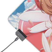 Load image into Gallery viewer, Sakura Kinomoto RGB LED Mouse Pad (Desk Mat)