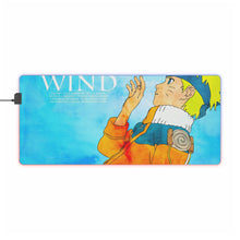 Load image into Gallery viewer, Naruto Wind RGB LED Mouse Pad (Desk Mat)