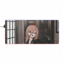 Load image into Gallery viewer, Anime Chainsaw Man RGB LED Mouse Pad (Desk Mat)