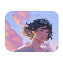 Load image into Gallery viewer, Anime Howl's Moving Castle Sherpa Blanket