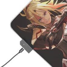 Load image into Gallery viewer, Fate/Apocrypha Saber Of Red RGB LED Mouse Pad (Desk Mat)