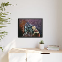 Load image into Gallery viewer, Fullmetal Alchemist-Edward & Alphonse Canvas Framed Art Print