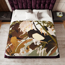 Load image into Gallery viewer, Anime Bungou Stray Dogs Sherpa Blanket