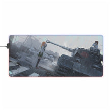 Load image into Gallery viewer, Girls und Panzer RGB LED Mouse Pad (Desk Mat)