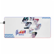 Load image into Gallery viewer, Blue Exorcist Rin Okumura, Yukio Okumura, Shiemi Moriyama, Ryuuji Suguro RGB LED Mouse Pad (Desk Mat)