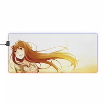 Load image into Gallery viewer, Spice And Wolf RGB LED Mouse Pad (Desk Mat)